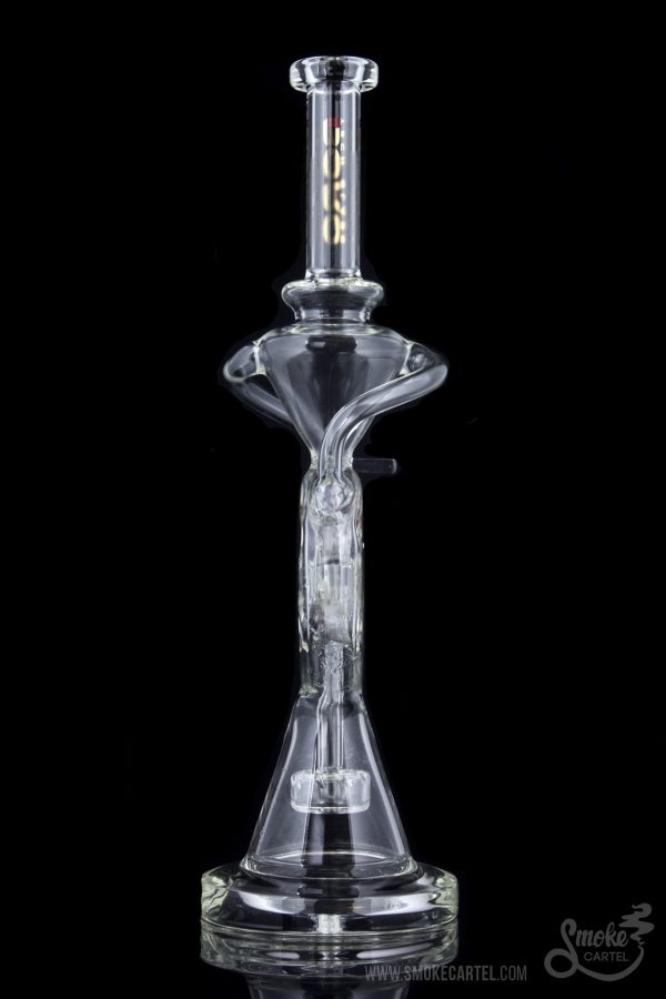 BoroTech Glass  Eir  Stacked Swiss Recycler with Inverted Perc Sale