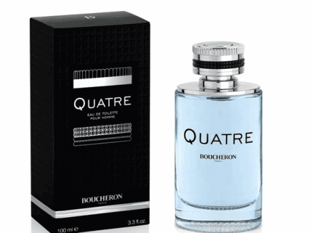 BOUCHERON QUATRE HOMME EDT 100 ML Hot on Sale