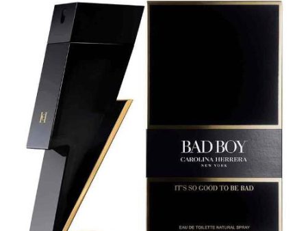 Carolina Herrera Bad Boy For Men Eau De Toilette 100 ML Supply