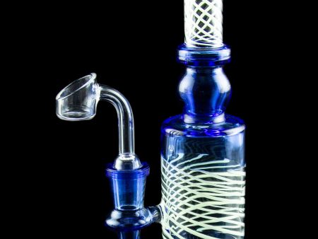 Pulsar  Dab Swirl  Twisted Worked Oil Rig For Cheap