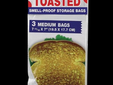 Stink Sack Toasted Smell-Proof Storage Bags - 3 Pack Online Sale