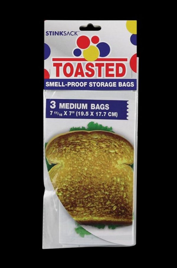 Stink Sack Toasted Smell-Proof Storage Bags - 3 Pack Online Sale