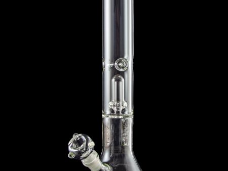 LA Pipes 5mm Thick Beaker Water Pipe with Showerhead Perc on Sale