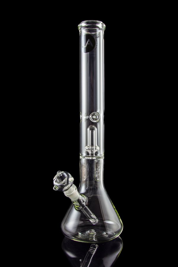 LA Pipes 5mm Thick Beaker Water Pipe with Showerhead Perc on Sale