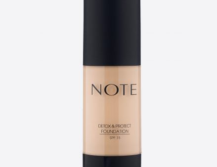 Note Detox & Protect Foundation 01 beige Hot on Sale