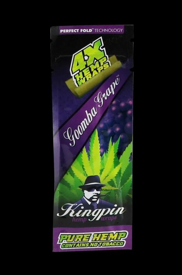 Kingpin Hemp Wrap (4 Wraps) - 25 Pack Online now