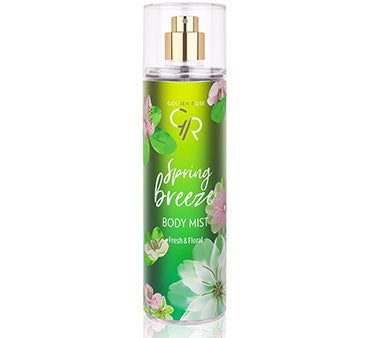 GOLDEN ROSE BODY MIST SPRING BREEZE Online now