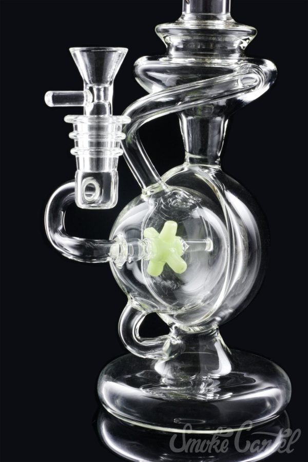 Sesh Supply  Prometheus  Spinning Windmill Perc Hemisphere Recycler Bong For Sale