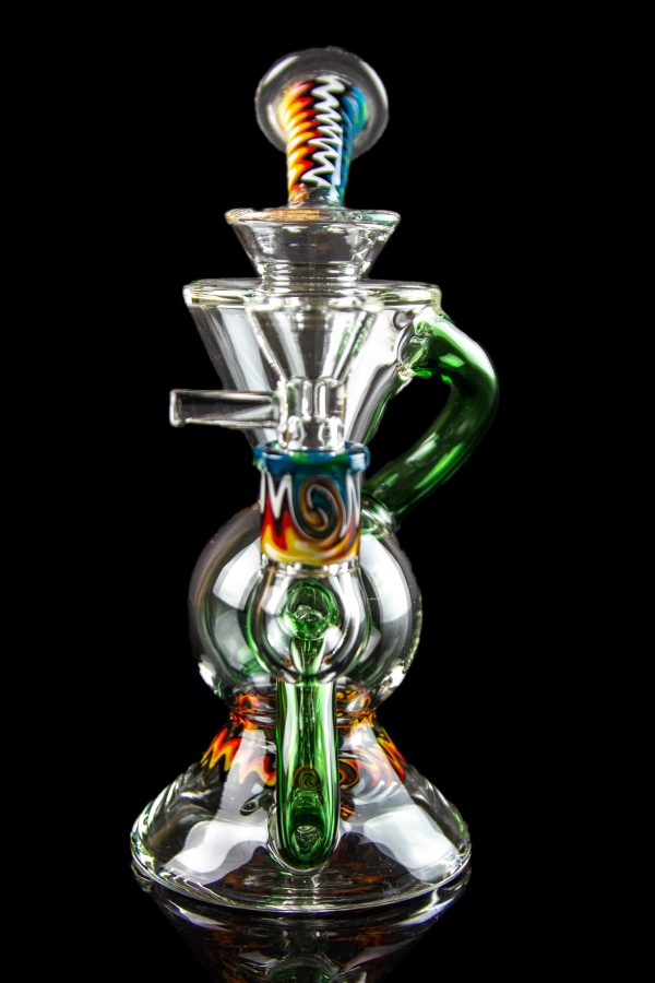 The  Silent Klein  Recycler With Inline Perc & Wig Wag Accents Online