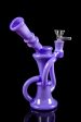 Funky Opaque Recycler Bong Online Hot Sale