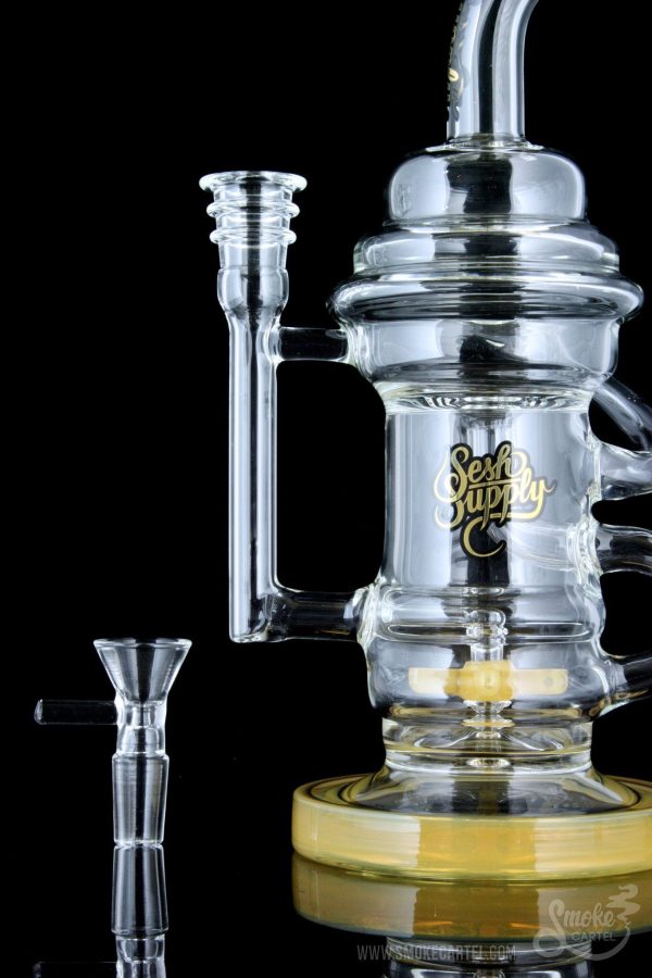 Sesh Supply  Charybdis  Propellor Perc Klein-Style Recycler Fashion