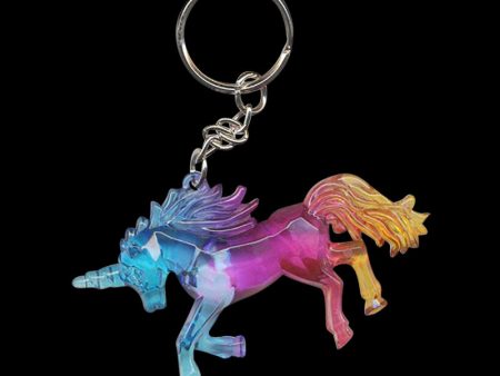 Jewel Unicorn Key Ring on Sale