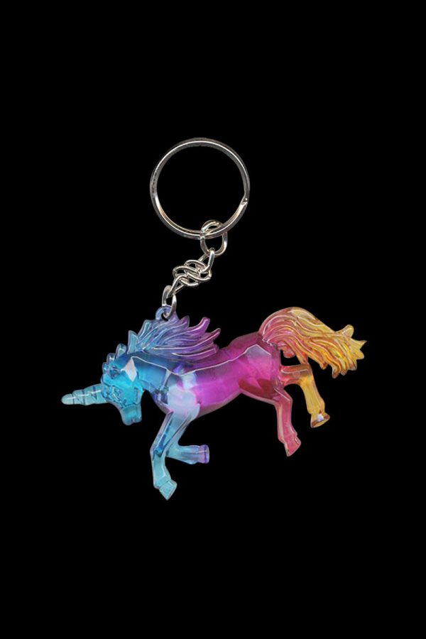 Jewel Unicorn Key Ring on Sale