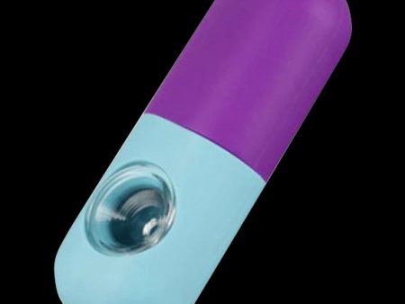 Silicone Capsule Hand Pipe with Glass Bowl For Sale