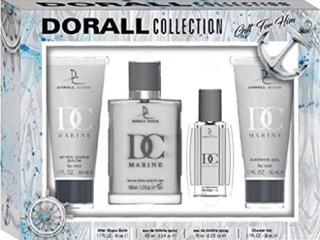 Dorall Collection DC Marine - For Men - EDT- 100ml   EDT 15ml   After Shave Balm - 50ml   Shower Gel 50ml Online Sale