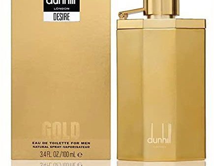 Desire Gold  by Dunhill for Men - Eau de Toilette, 100ml on Sale