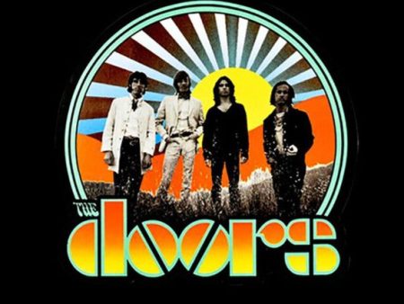 The Doors Waiting for the Sun Homage Sticker For Sale