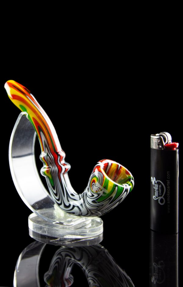 Pulsar  Triplock  Worked Sherlock Handpipe Online Hot Sale