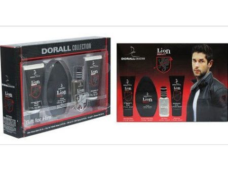 Dorall Lion Heart - EDT - Men - 100ml   After Shave Balm 50ml   EDT 15ml   Shower Gel 50ml Online now