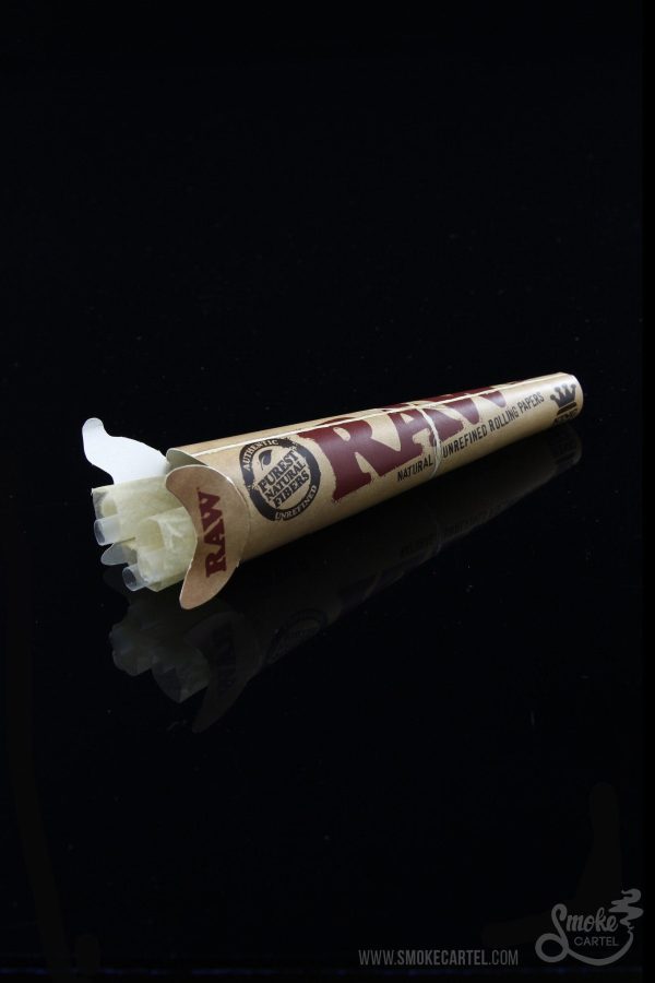 RAW Unrefined King Size Natural Prerolled Cones Hot on Sale