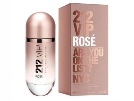 Carolina Herrera 212 Vip Rose by for Women Eau de Parfum 80ml Online now