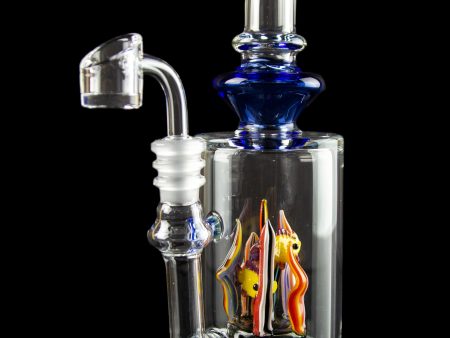 Pulsar  Coral Reef  Sea Themed Fat Can Dab Rig Online Sale