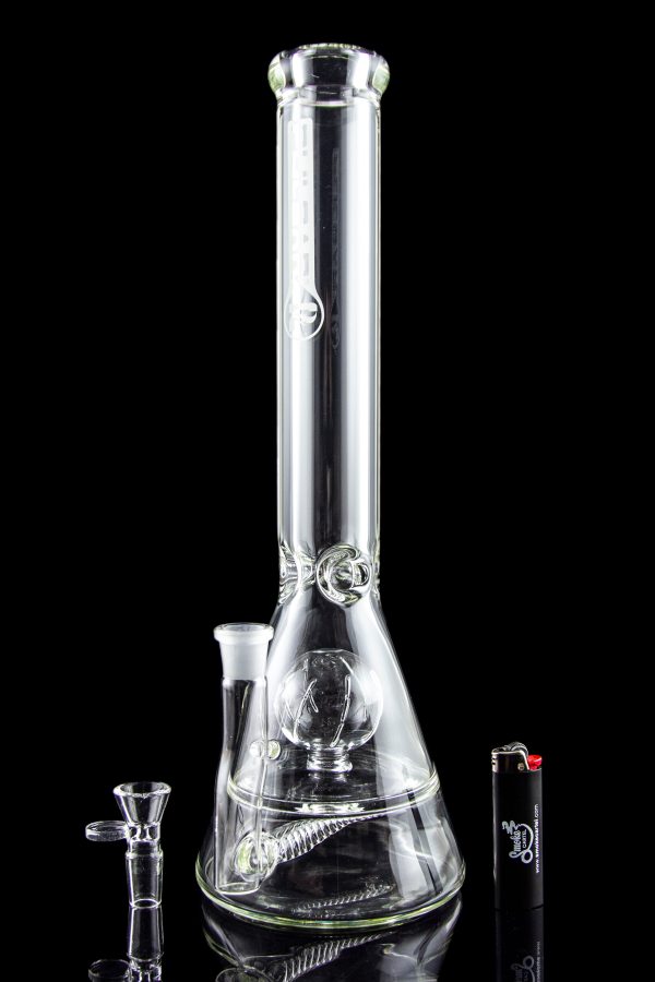 Pulsar  Crystal Ball  Giant Beaker Bong with Inline to Ball Perc on Sale