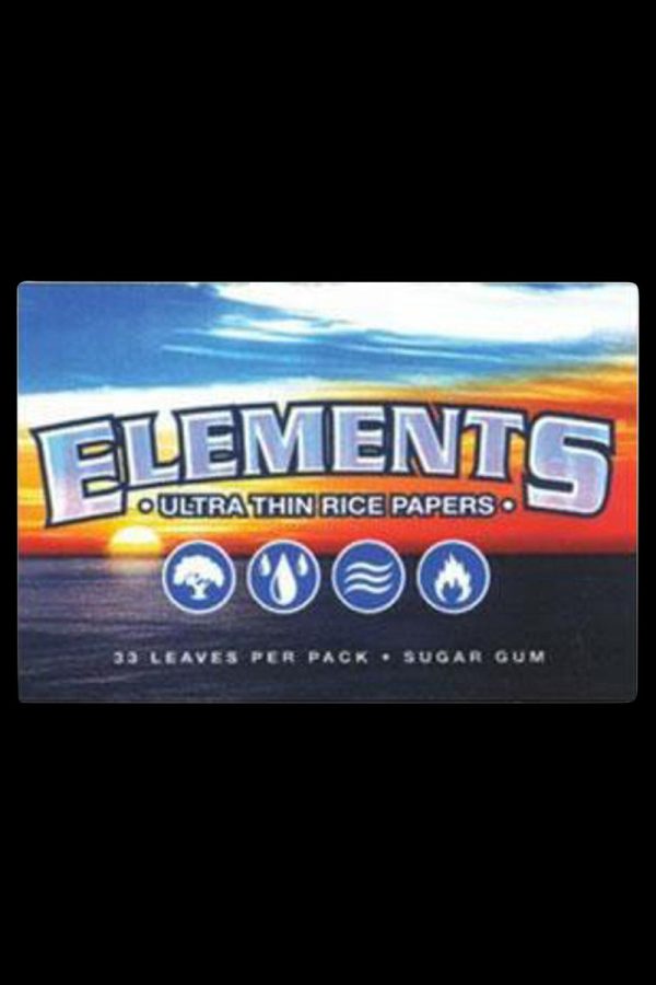 Elements Ultra Thin 1 1 2  Rice Rolling Papers - 25 Pack on Sale