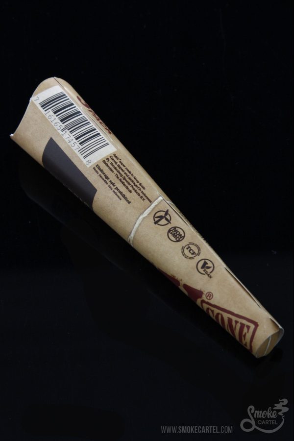 RAW Unrefined King Size Natural Prerolled Cones Hot on Sale