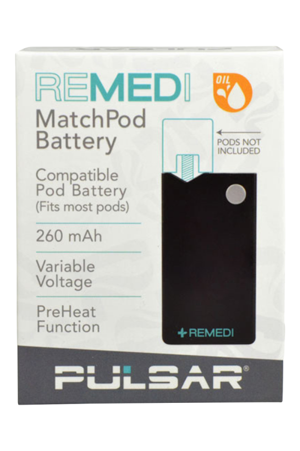 Pulsar ReMEDi MatchPod Thick Oil Pod Battery For Cheap