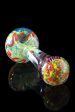 Trumpet  Fume Colored Rasta Glass Spoon Pipe Fashion