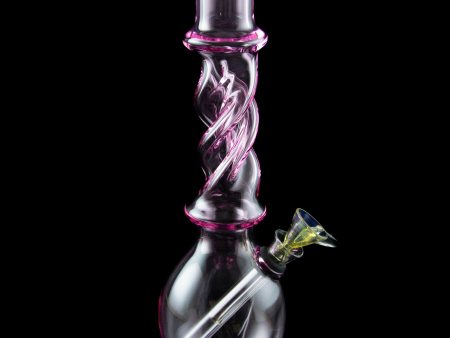 The  Squid  Color Swirl Twisted Neck Water Bong Sale