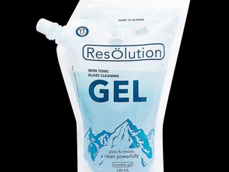 Resolution Gel Bag Cleaner for Glass Fashion