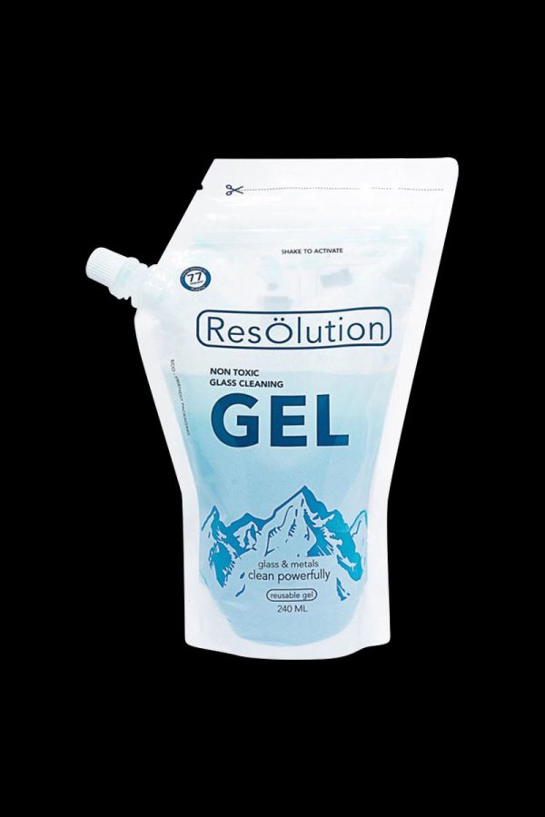 Resolution Gel Bag Cleaner for Glass Fashion