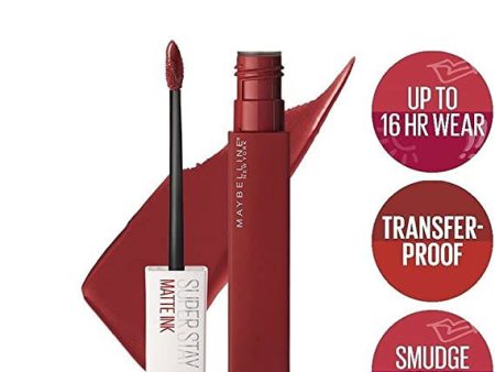 Maybelline New York Superstay Matte Ink Liquid Lipstick - 50 Voyager Supply