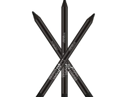 DEBORAH 2 In 1 Gel Kajal & Eyeliner Pencil Waterproof  01 BLACK Online Sale