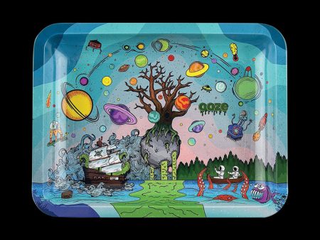 Ooze  Tree of Life  Rolling Tray Hot on Sale