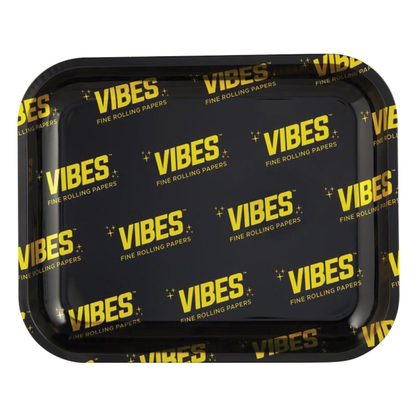 VIBES Allover Logo Metal Rolling Tray Discount