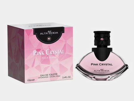 Alta Moda Pink Crystal Pour Femme EDT 100ml on Sale