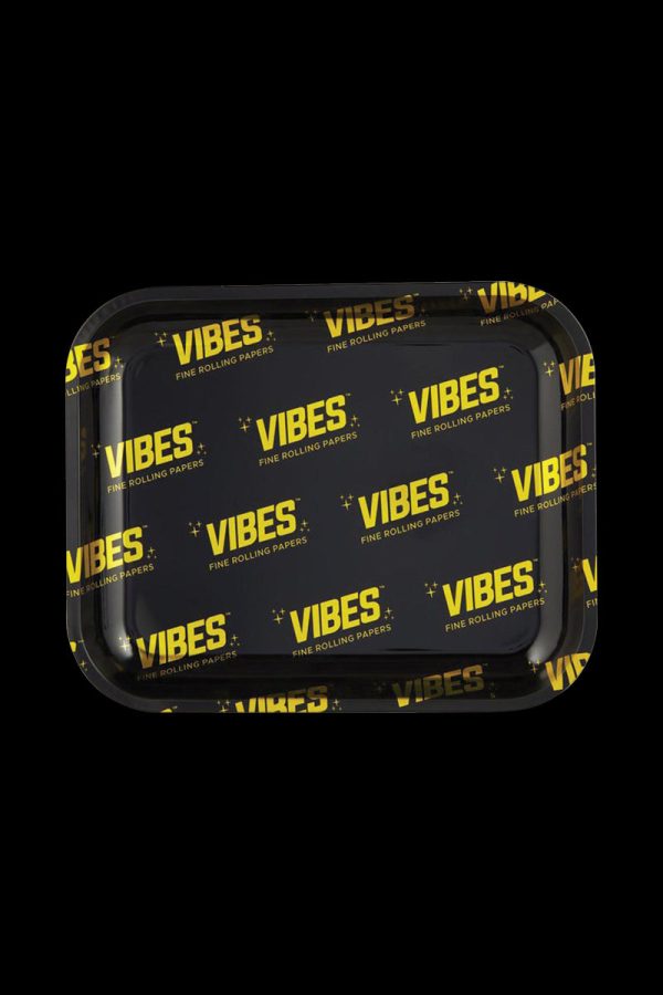 VIBES Allover Logo Metal Rolling Tray Discount