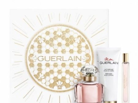 Guerlain Mon - Eau de Parfum 50 ml + 10 ml Miniature + Body lotion 75 ml Gift Set Supply