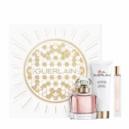 Guerlain Mon - Eau de Parfum 50 ml + 10 ml Miniature + Body lotion 75 ml Gift Set Supply