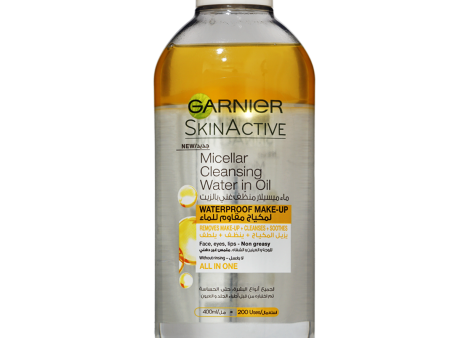 Garnier Skin Active Micellar Water Oil Infused 400 Ml For Sale