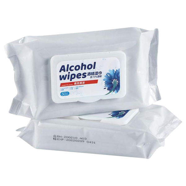 50-Piece Alcohol Wipes Pack Hot on Sale