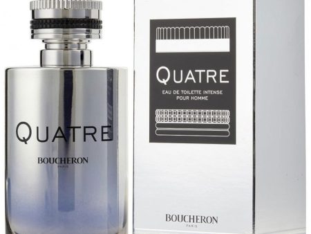 BOUCHERON QUATRE INTENSE POUR HOMME EAU DE TOILETTE 100 ML Sale