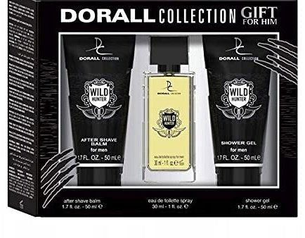 Dorall Wild Hunter Man EDP 30ml + 15ml + body milk 50ml + Shower Gel 50ml For Discount