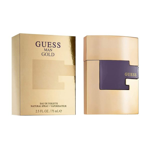 Guess Gold for Man Eau de Toilette 75ml Online Hot Sale