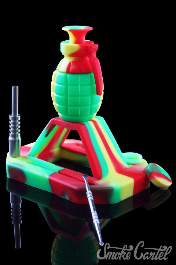 Silicone Grenade Honey Funnel and Station Online Hot Sale