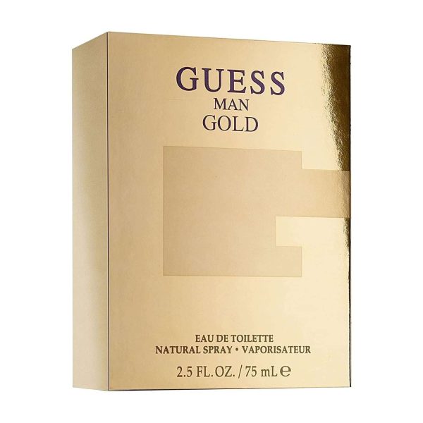 Guess Gold for Man Eau de Toilette 75ml Online Hot Sale