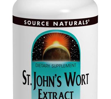 SOURCE NATURALS - St. John s Wort 450 450 mg - 180 Tablets Online now